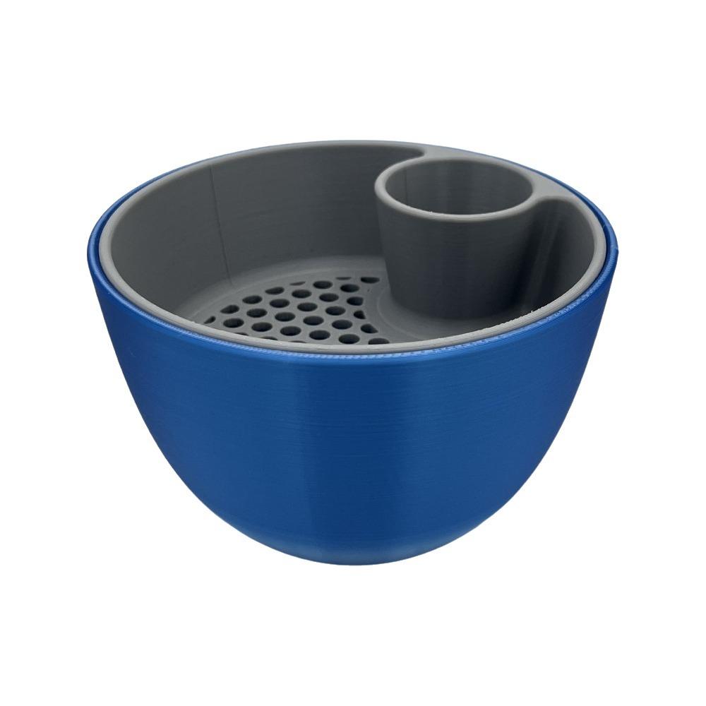 3D Printed Double Nut Bowl Round Nut Shell Storage Holder Practical Pistachio Bowl For Home