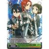 Weiss Schwarz SAO/S71-042 Alicization Turning Kirito & Tiese & Ronie (U Uncommon) Booster Pack Sword Art Online 10th Anniversary