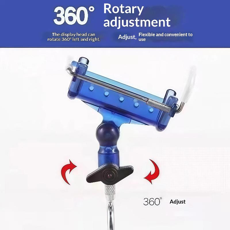 1Pc Fishing Rod Ground Insertion Bracket With Rod Drop Lock And Rod Lift Unlock Fish Bracket Fishing Rack Tool Accessory Support