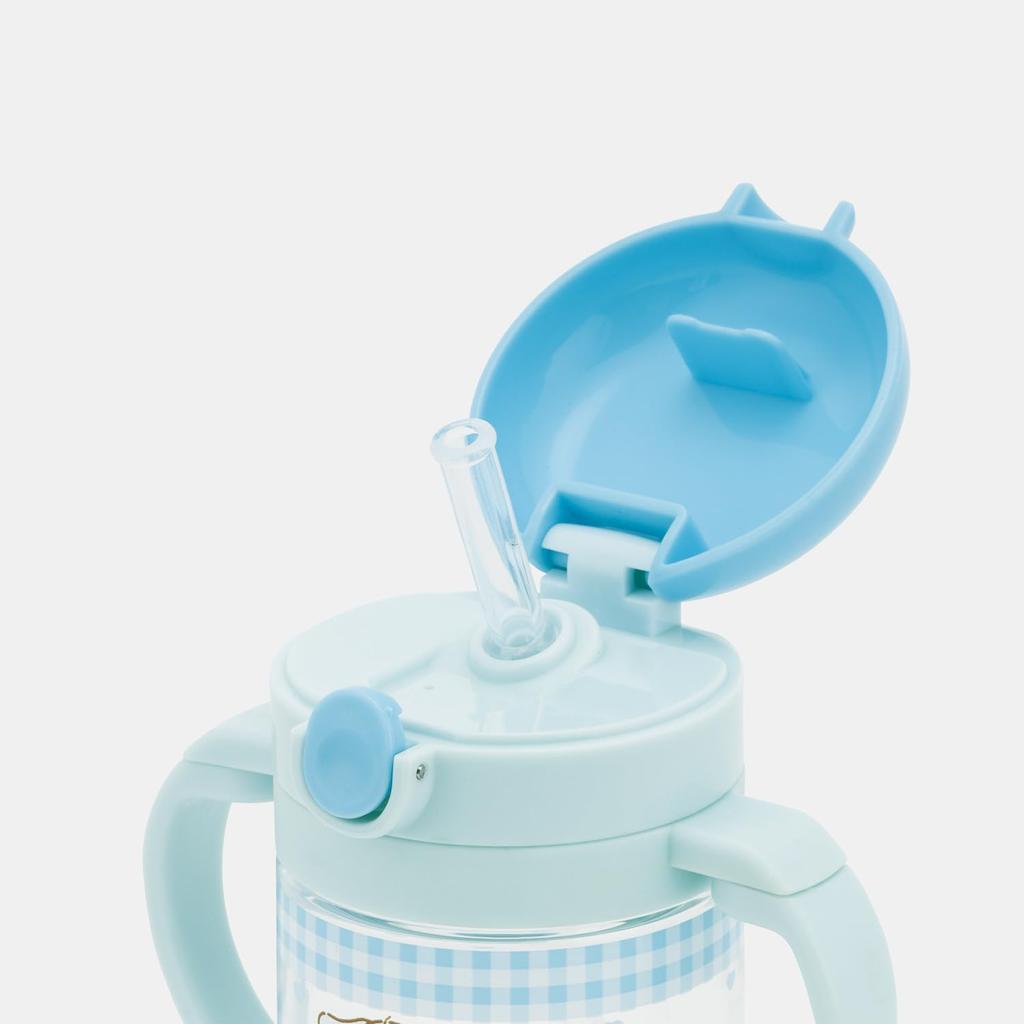 Skater Baby Double Handle Straw Foldable Sanrio KSHW1N Mug, 260ml, Handle, Cinnamoroll, Design,