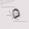 In-Stock: High-Grade D-Shaped Spring Ring Buckle for DIY Bag Handles & Straps