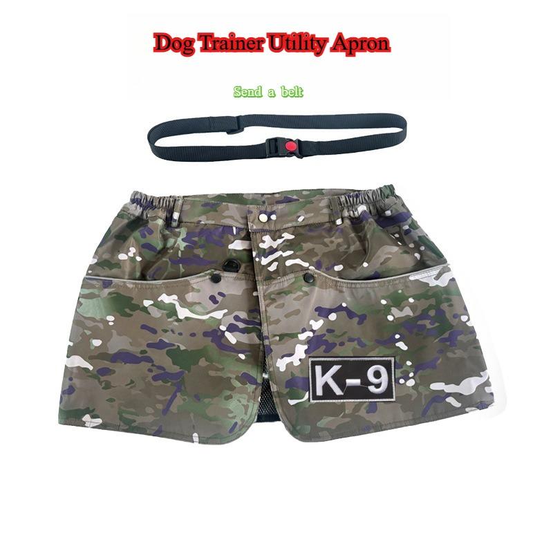 K9 Dog Trainer Apron Vest Tactical Multi-Pocket Scratch Resistant Outdoor Training Equipment Working Dog Training Suit