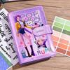 Nuovo KPop Demon Hunters Rumi Mira Zoey Anime Bidimensionale Laser Quaderno Carino Dolce Ragazza Diario di Alta Qualità Regali per le Feste