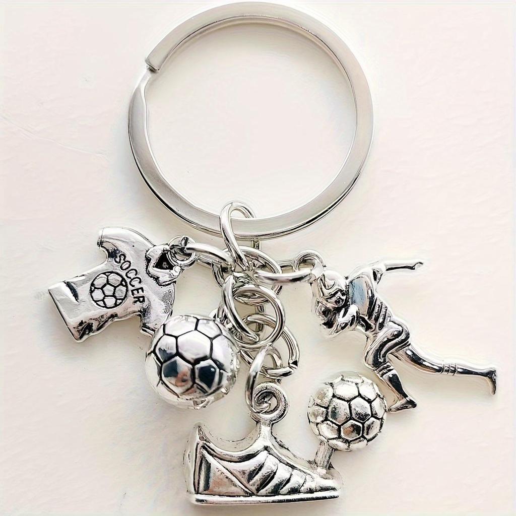 Portachiavi Palla Sportiva: Pallacanestro, Rugby, Calcio, Baseball - Regali Souvenir della Competizione