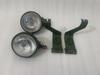 Headlight Light with Bracket Pair Left & Right fits willys jeep MB ford GPW "F"