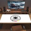 German Football Emblem Large Size Mouse Pad Large Gaming Table Cushion Nonslip Laptop Tablet Big Mousepad Xxl Mat Mini Pc Playmat With Lock Edge