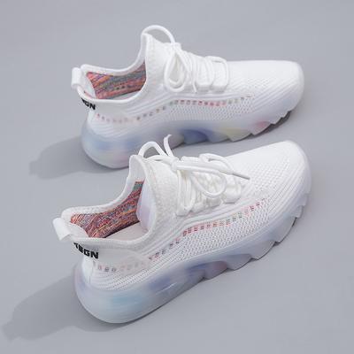 Modedesigner Schuhe für Damen Sneaker Atmungsaktiv Bequem Mesh Sport Laufen Vulkanisierte Schuhe Damen Tennis Sapatos De Mujer