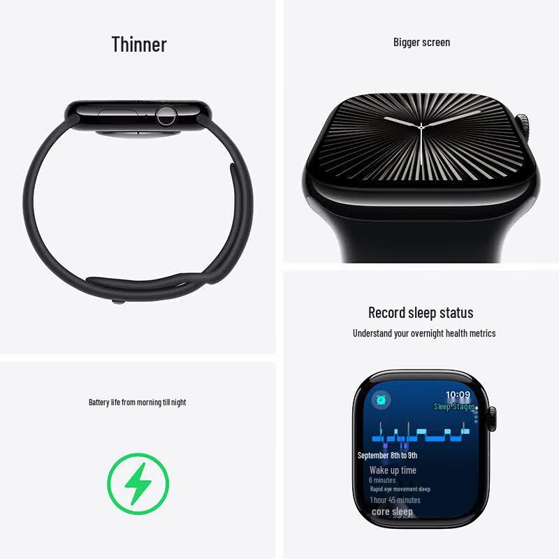 Apple Watch Series 10 GPS + Cellular Smartwatch (CN version)