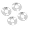   Reel to Reel Cassette Retro Blank Metal Reel Cassette Tape with 4 Reels 2 Wheel for Music Recording