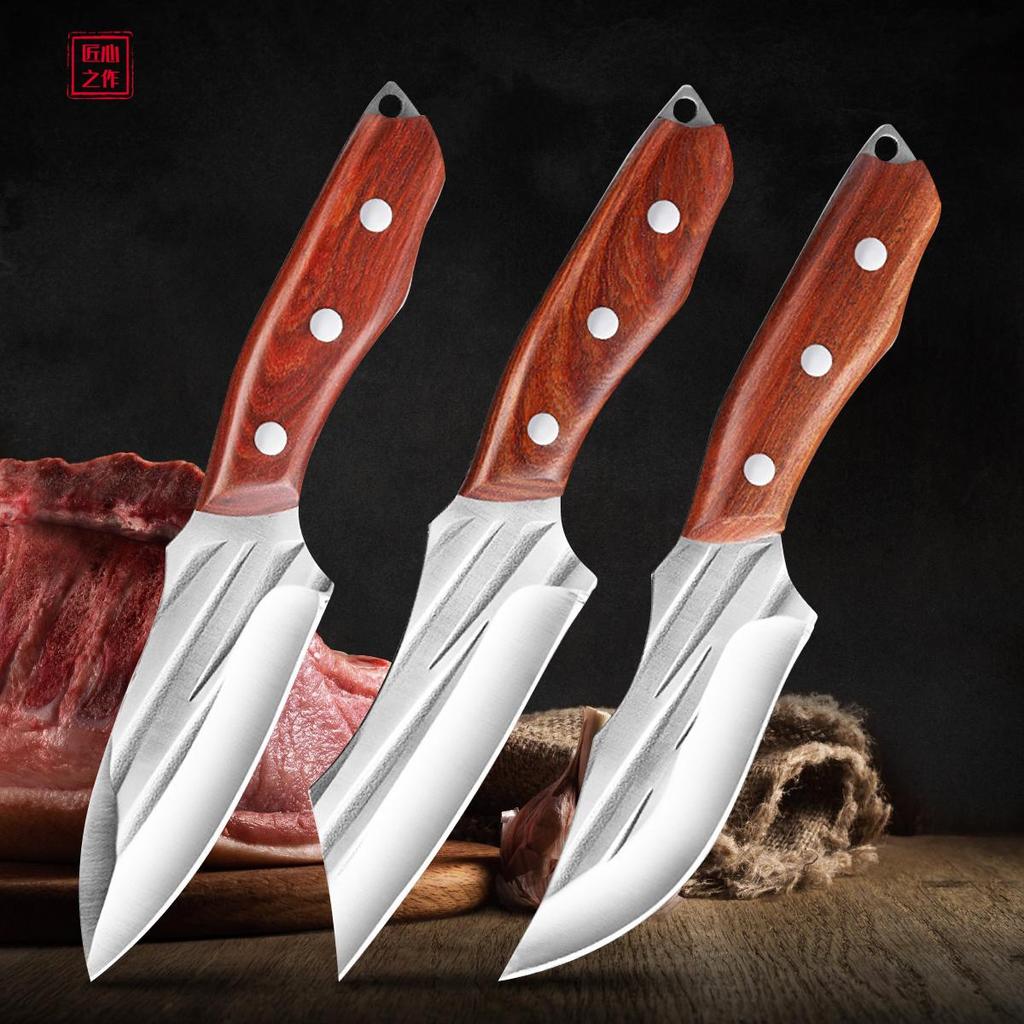 Stainless Steel Forged Boning Knife Household Slicing Multi-purpose Knife To Kill Fish Slaughter Knife