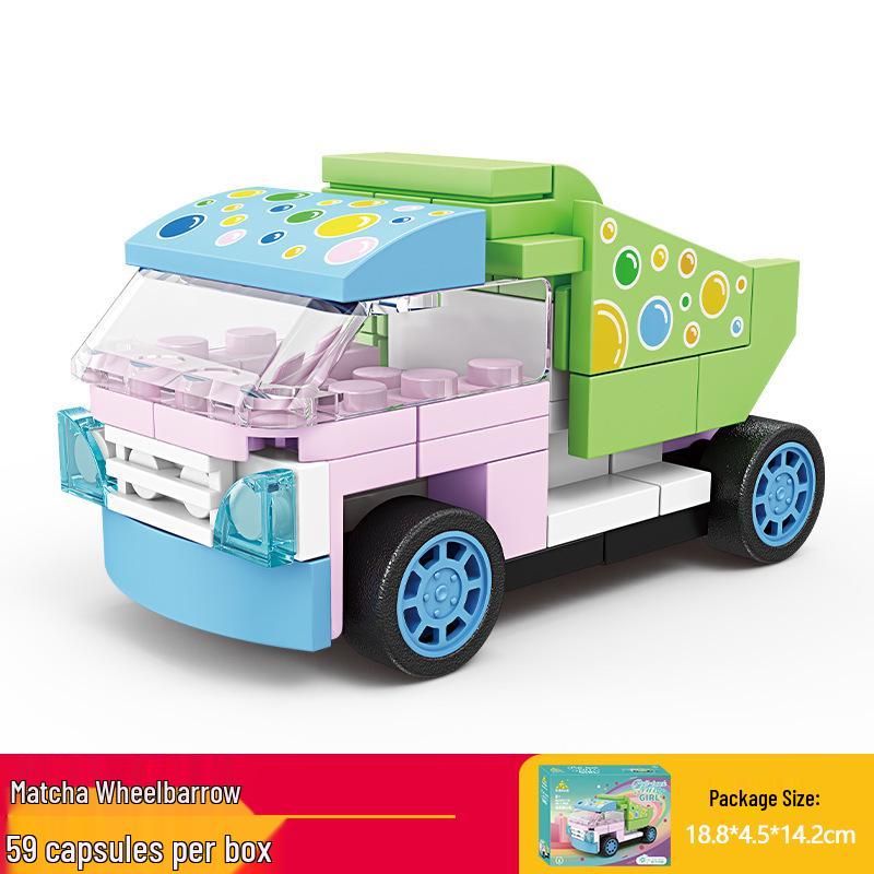 Fang Cheng Educational Building Blocks City Guard Car Puzzle Toy for Boys