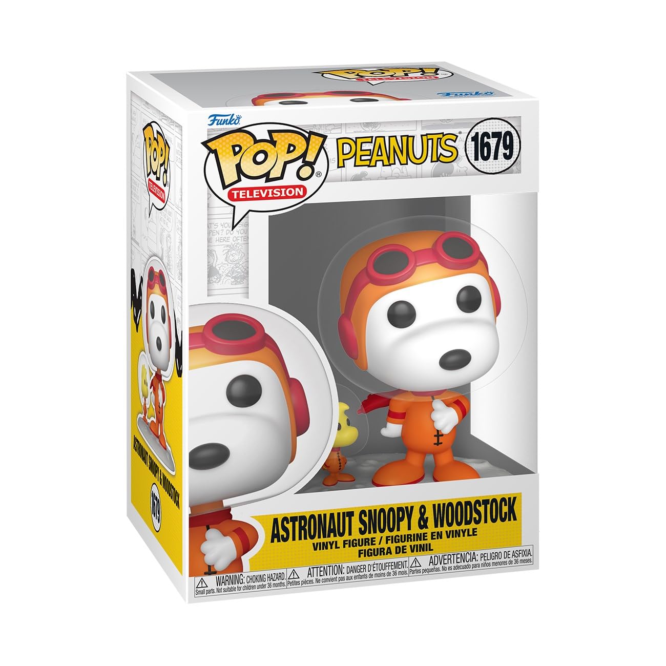 

Funko Pop Peanuts Space Snoopy Classic Peanuts Collectible Vinyl Figure Gift Idea Official Merchandise Toys for Kids Adults Fans Animation - - - - -