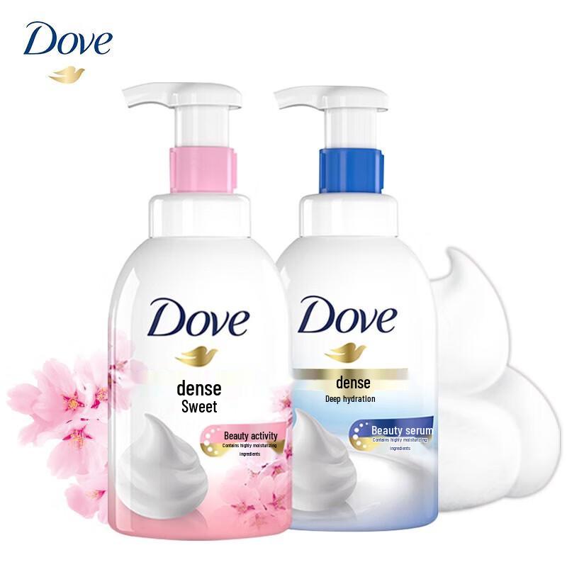 Dove Cherry Blossom Deeply Nourishing Foaming Body Wash