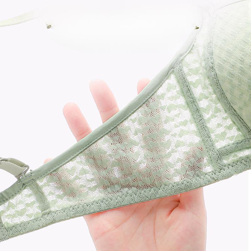 Sexy Lady Push Up Bras Solid Small Breast Girls Simple Underwear Women's Bras