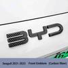 For BYD Seal 06 DMI Seal 06 GT Seagull Dolphin Front Emblem Modification Black Warrior Car Badge Covering Styles Logo