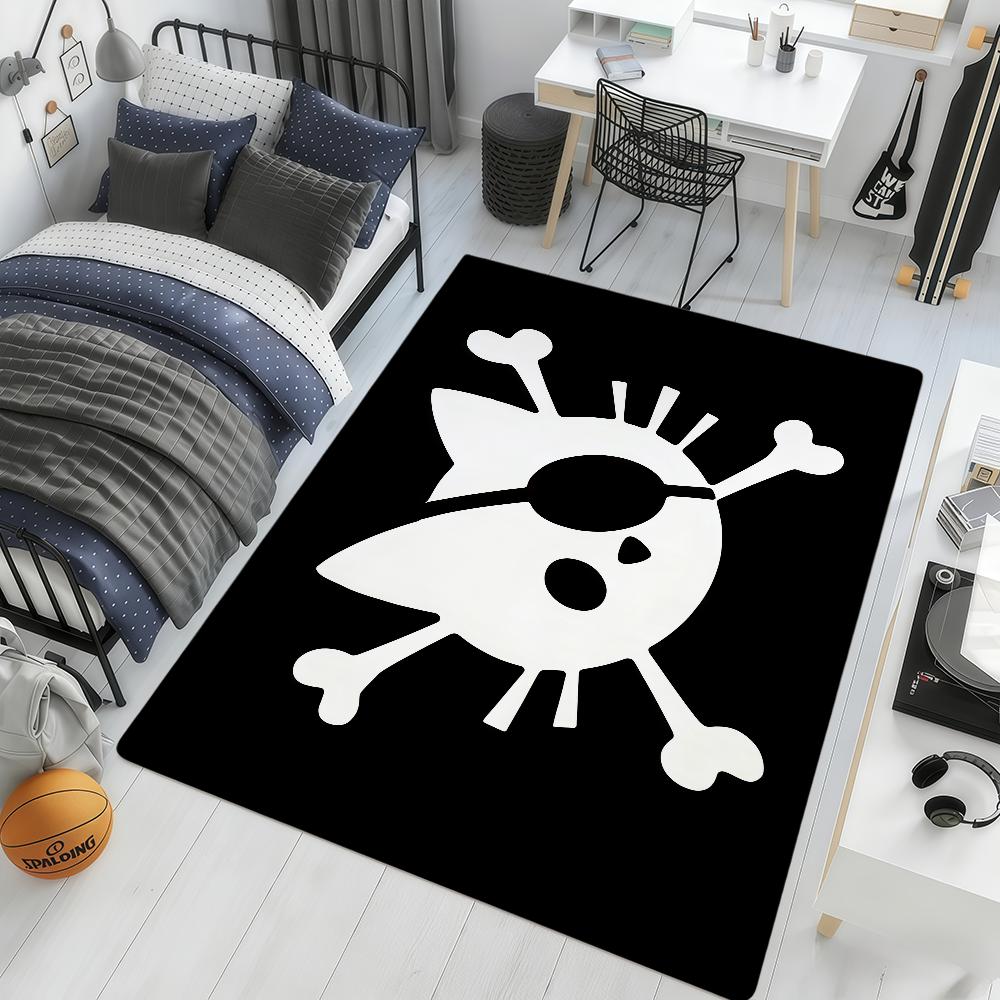 Pirate Cat Skull funny cool meme Home Bedside Rug Kitchen Bath Floor Mat Hallway Balcony Carpet Entrance Doormat hogar Decor