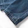 Yu Wenle Retro Washed Tang Suit Denim Jacket – Men's Casual Loose Fit