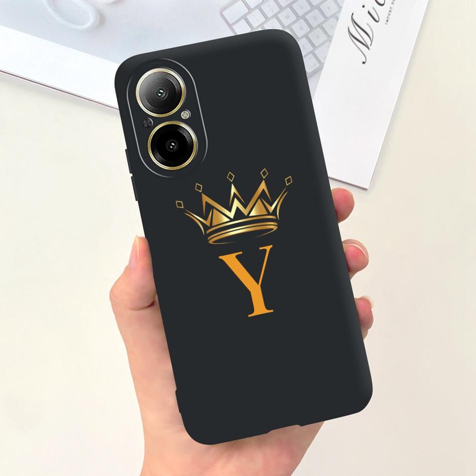 Fashion Letter Case For Realme C67 4G Soft Silicon TPU Protective Cover For RealmeC67 C 67 4G RMX3890 Phone Cases