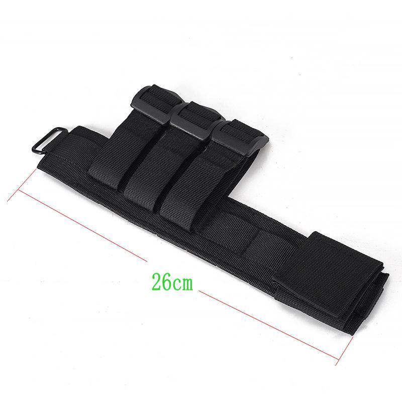 Tactical Outdoor Knife Sheath with Molle Strap & Belt Loop for Fixed Blade Knives