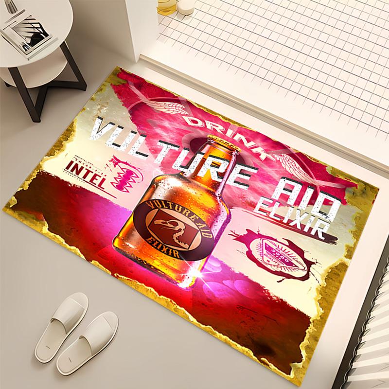 Call of Duty COD Perk A Cola Print Area Rug - Soft,Washable Non-Slip Indoor Mat,Living Room,Home Office Decorative Rug
