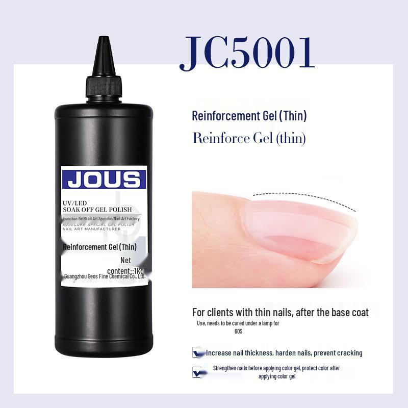 

Geos Nail Reinforcement Gel - Thickens & Strengthens Nails - Large Refill Bottle