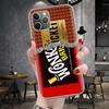 Chocolate Nutella Soft Phone Case For IPhone 11 17 Air 16E 16 Pro Max 15 + 14 Plus 13 Mini 12 Apple 7 SE 8 Fundas Coque 11 17 Ai