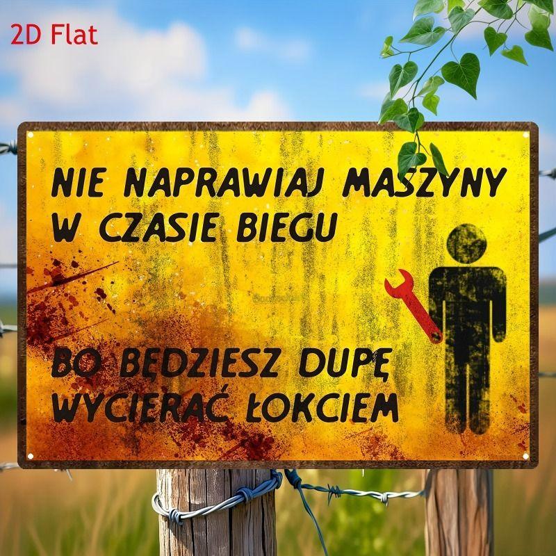 Vintage Garden Tools Metal Painting for Balcony Garage & Garden Decor