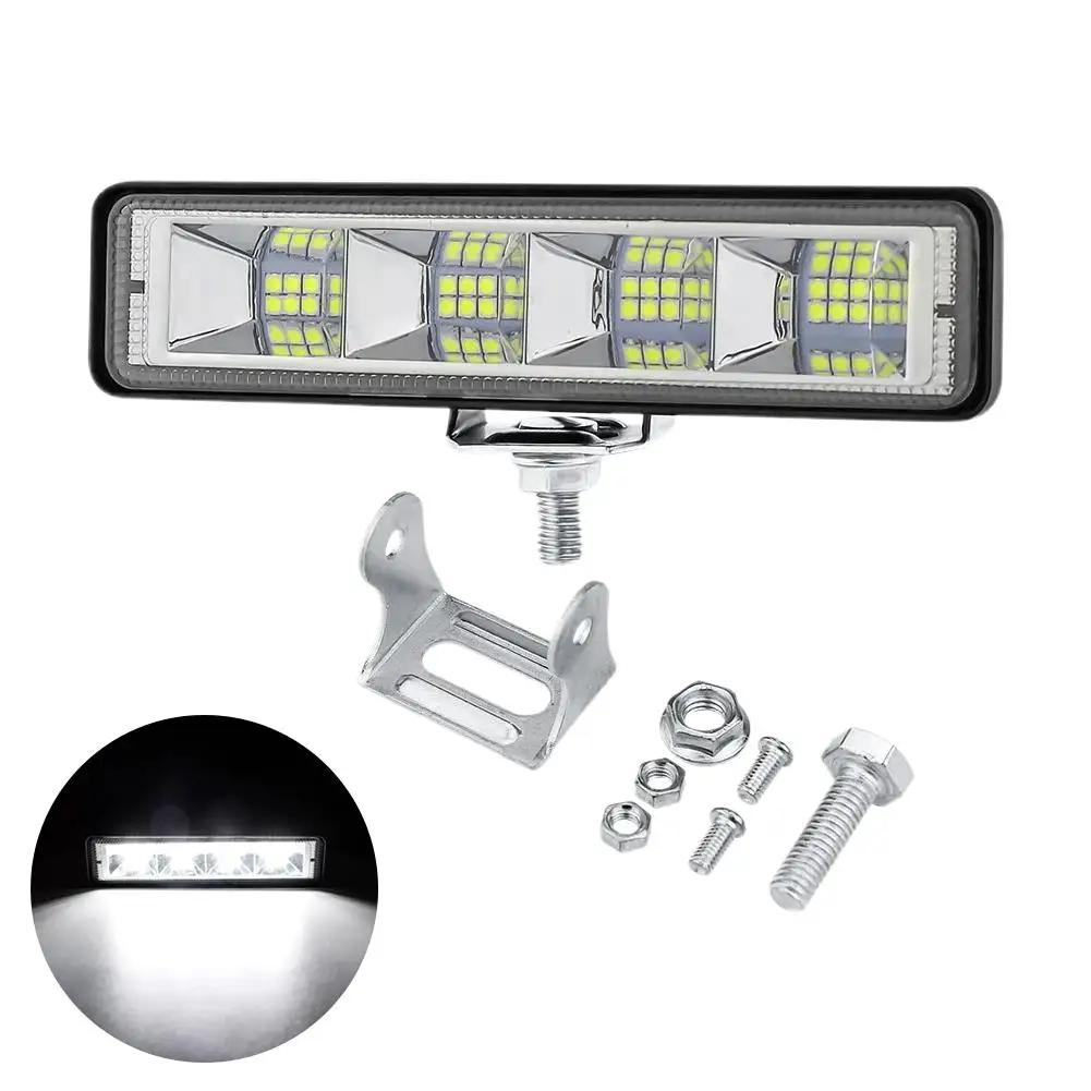 

Светодиодная балка для бездорожья 4x4 ATV SUV мотоцикл грузовик прицеп автомобильные аксессуары, белый теплый стробоскоп, синий красный, 12 В Z7a7 белый