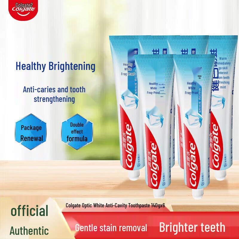 Colgate Total Anti-Cavity & Whitening Toothpaste Pack