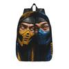 Mortal Kombat II Moive 2026 Backpack for Men Women Fashion High School Hiking Travel Daypack Laptop Shoulder Bag Outdoor