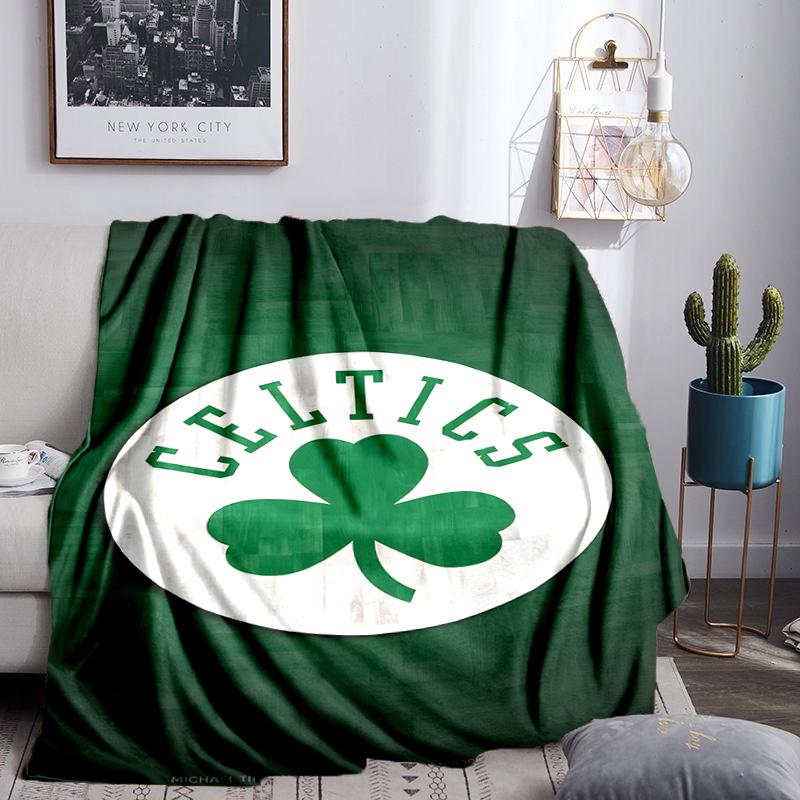Boston Sports Icons Blanket Lightweight Flannel Bedding Blanket Perfect for Travel, Camping, Living Rooms, Offices, Sofas, Fan Christmas gift