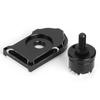 Motorcycle Rear Fender Seat Bolt Edge Cut Tab Screw Mount Knob Cover Kit