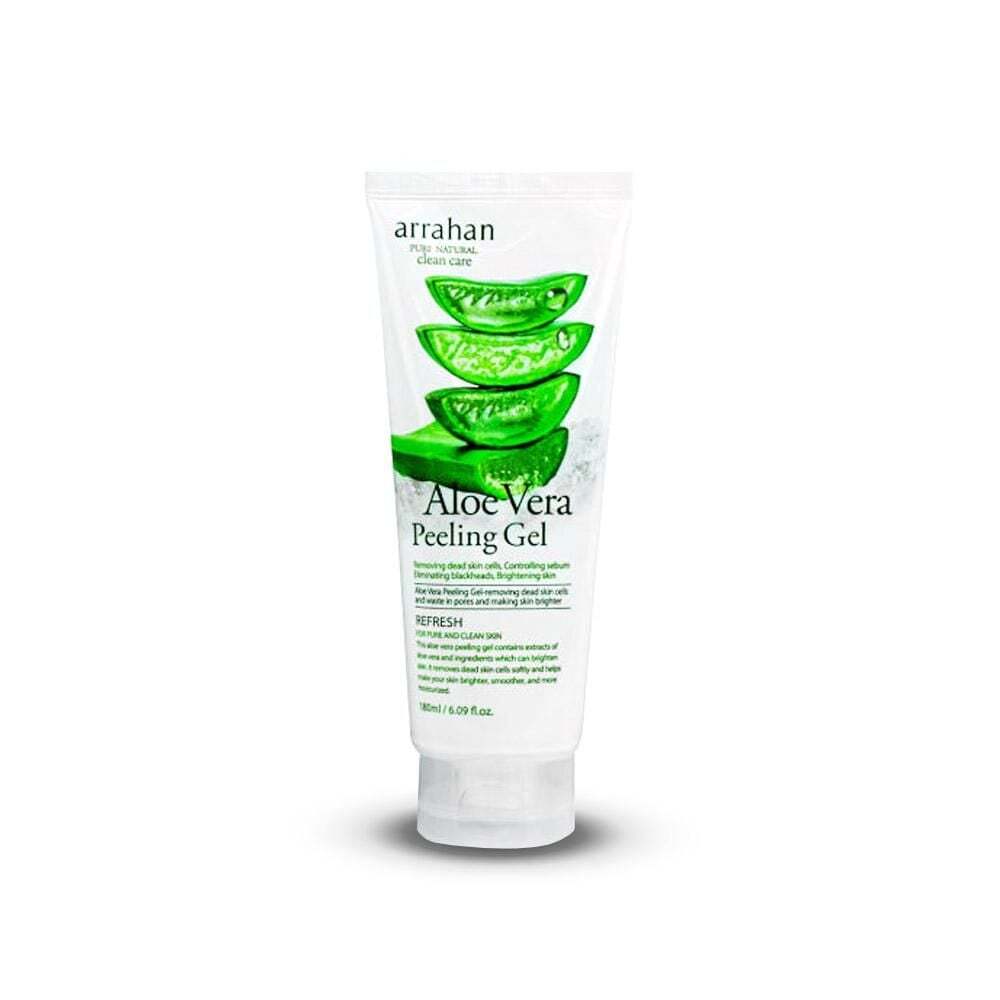 Arrahan Aloe Vera Exfoliating Scrub Peeling Gel 180ml [WFJHL6V_251110]