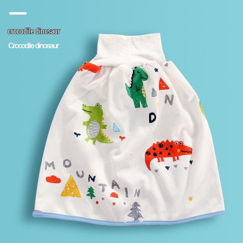 Infant Waterproof Potty Training Skirt - Anti-Bedwetting Nighttime Diaper Solution M (0-4 years)