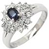 NON BRAND - Alexandrite diamondRing Ring Pt900/alexandrite #8.5(JP Size) Array