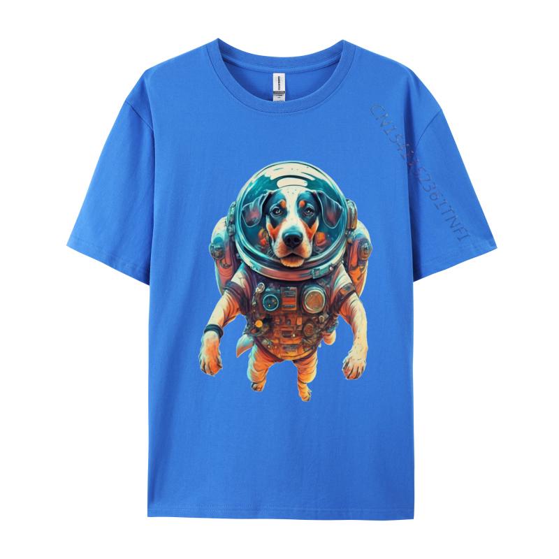 Funny Spacedog T Shirt Print Tops T Shirt Funny Cotton Unisexs Tshirts Hot Sale Tees Unisexs Designer Clothes