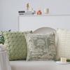 Cream Style Green Pillow Living Room Pillow Cushion Living Room Sofa Pillow Case High-end Model Room Decorative Pillow