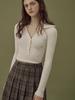 Teuwi Able Collar Button Knit