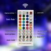 40-Key Infrared LED Bluetooth RGB Music Light Strip Controller, App-Controlled, Dual Connection