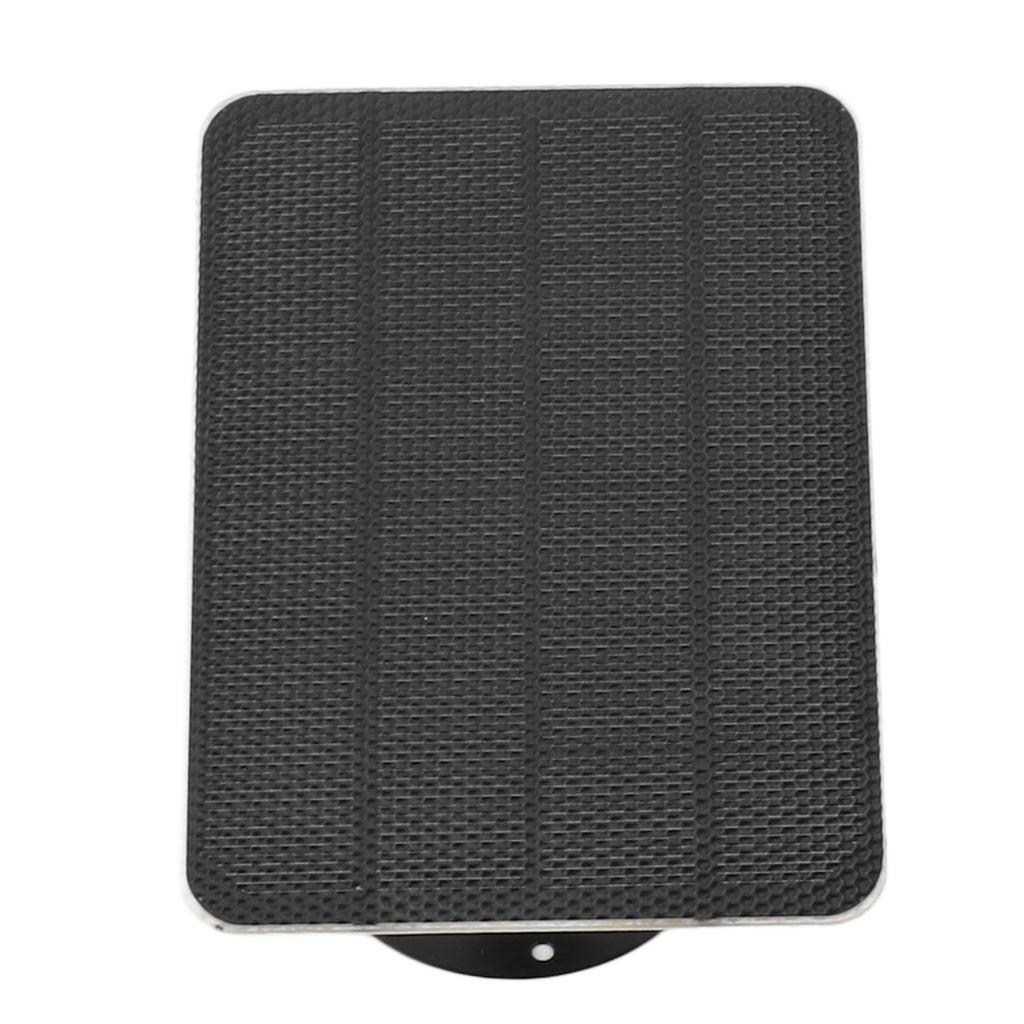 5W Solarpanel Solarzelle Wandmontage mit Halterung 3m Handy-Ladekabel Solarenergie-System für