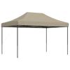 Vidaxl Fällbart Pop-Up Partytält, Taupe, 410X279X315 Cm