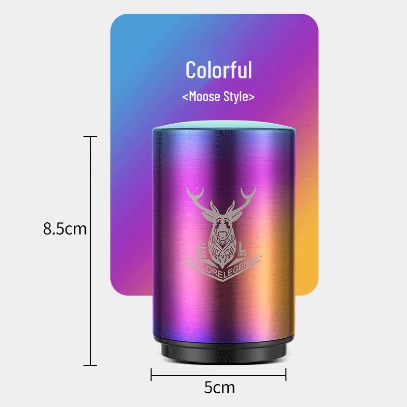Kreativer Automatischer Bierflaschenöffner aus Edelstahl mit Druckmechanismus