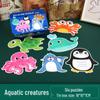 Animal & Transport Six-in-One Educational Puzzle for Kids Aged 3-6
