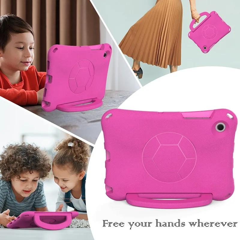 Case for Samsung Galaxy Tab A9 Plus 11" X210 A9 8.7 S9 FE X510 11 inch S8 S7 A8 10.5 A7 Lite Football Kids EVA Tablet Cover