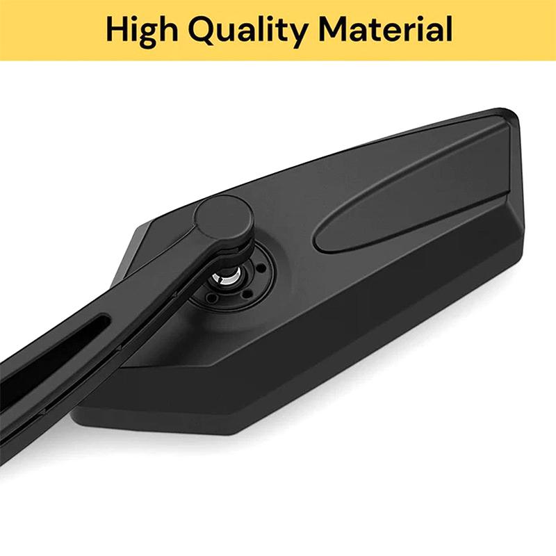 360° Rotatable Bicycle Rearview Mirror Adjustable Handlebar Reflector for Bike Scooter Motorcycle Cycling