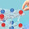 3D Chess Board Game Logic Thinking Training 2 Players Kids Adults Educational Clear 3D Chessboard Toy Toddlers Boys Girls Holiday Gift