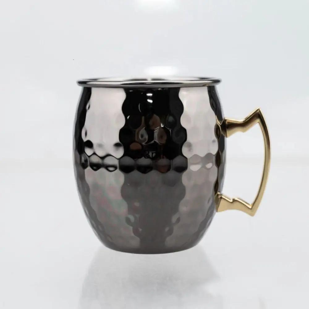 500ml Pure Copper Cup Moscow Mule Handcrafted Mug Cup Hammered Smooth Finish Moscow Mule Mugs Mules Cocktails Coffee Beer