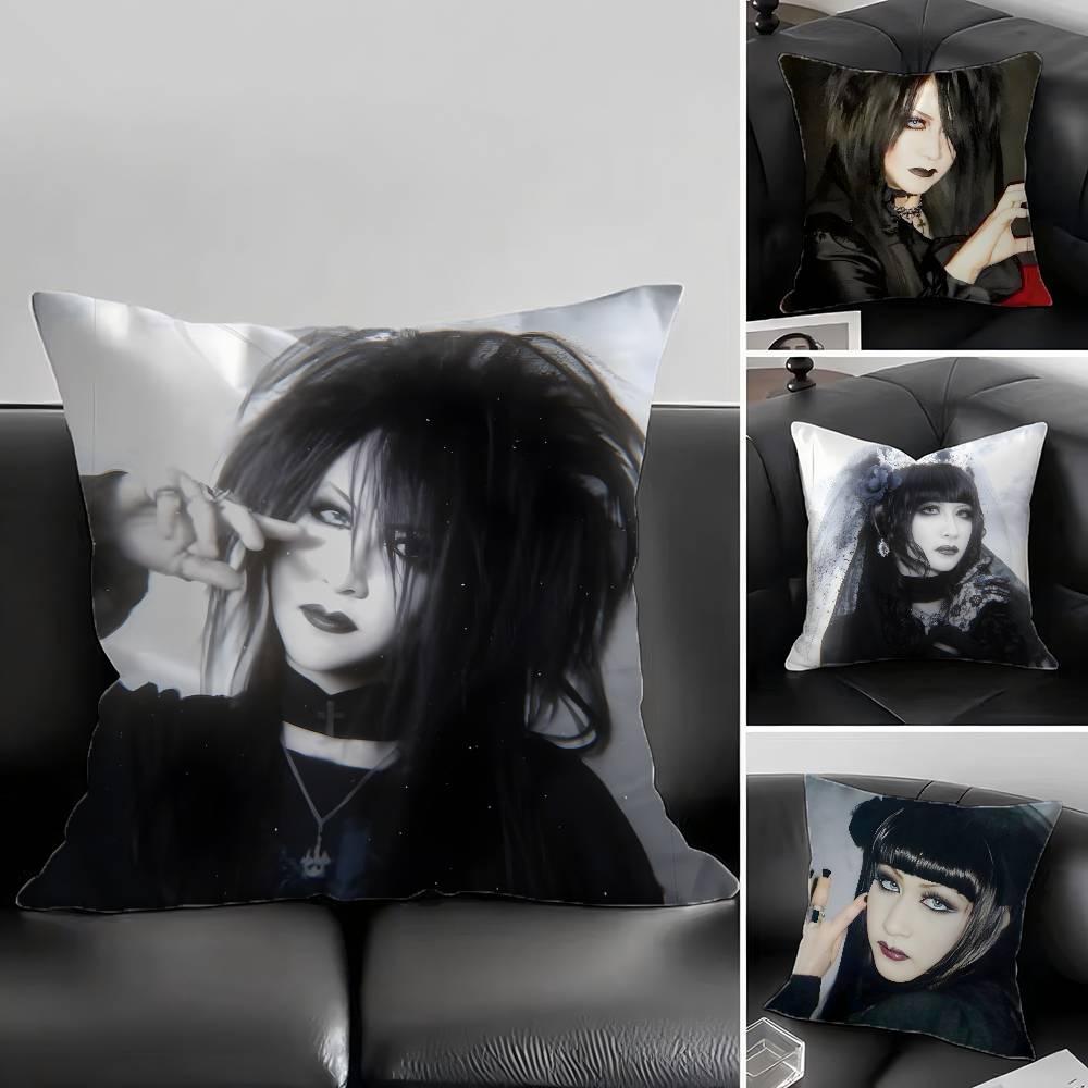 1pc Mana Sama Klaha Gothic Pillow Case Fashion Square Pillowcase Bedroom Sofa Room Ins Decoration Leisure