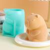 Cute Capybara Pudding Mold Mousse Silicone Mold Cake Milk Jelly Mold Cartoon Capybara Cake Decoration Baking Bakery Tool