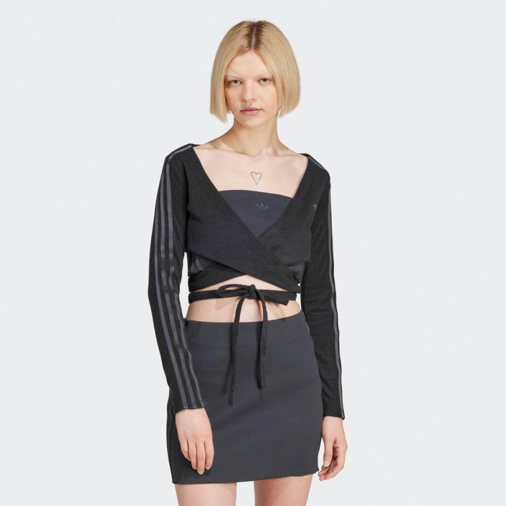 

Adidas Wraparound Cardigan Jn3011 Carbon S